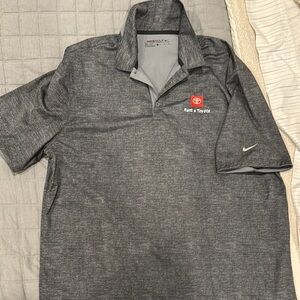 Nike Men's Gray Polo Shirt